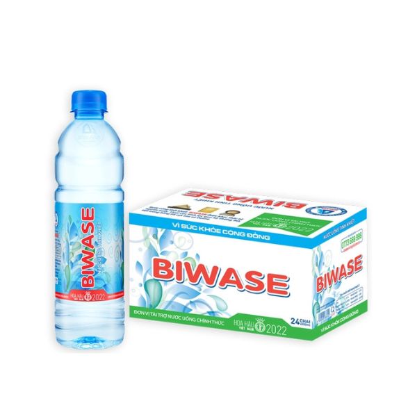 Thùng Nước Biwase 500ml - 24 Chai