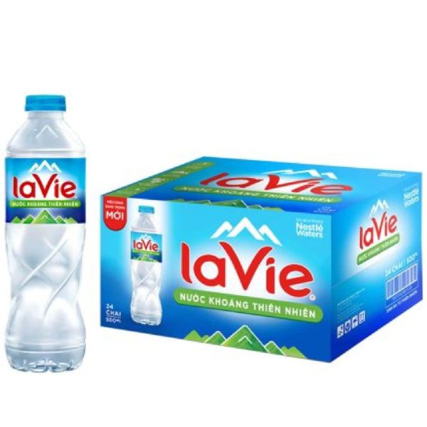 Thùng Nước Lavie 500ml - 24 Chai