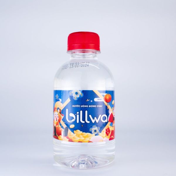 Thùng Nước Ion Kiềm Billwa 220ml - 48 Chai