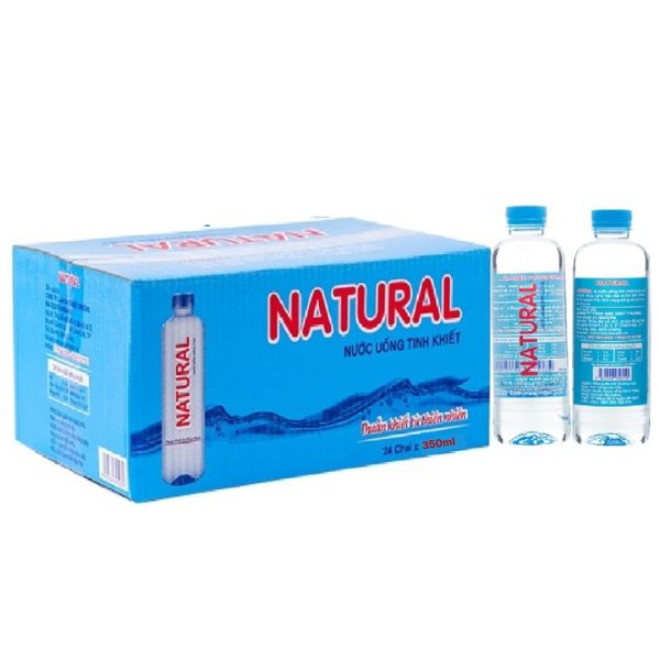 Thùng nước Natural 350ML - 24 chai